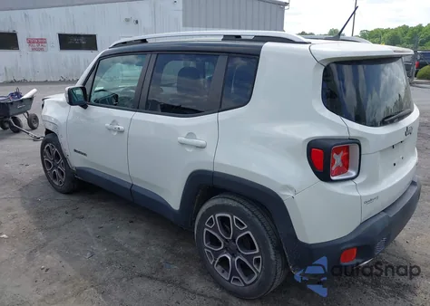 2016 Jeep Renegade Limited from USA, damaged, VIN ZACCJADT7GPC85093